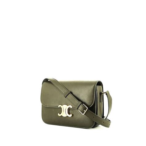 celine triomphe khaki